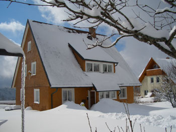 Haus Straub im Winter