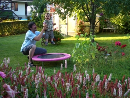 Spielen im Garten